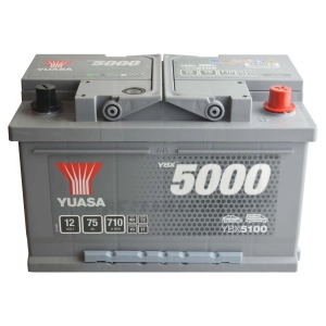 Yuasa YBX5100 12V 75Ah 710A YBX 5100