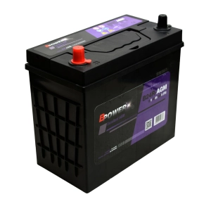 BPOWER B24R-AGM 12V 45AH 380A L+ HJ-S46B24R HYBRID JAPAN