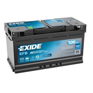 EXIDE EL1000 12V 100Ah 900A  EFB START-STOP P+ el 1000