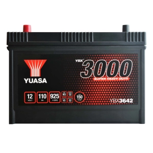 YUASA YBX3642 12V 100AH 800A SUPER HEAVY DUTY