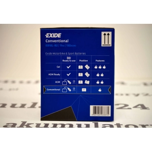 EXIDE EB10L-B2 / YB10L-B2 12V 11Ah 130A P+