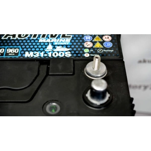 YUASA ACTIVE Marine Start M31-100S 100Ah 750A W12 YUASA ACTIVE Marine Start M31-100S 100Ah 750A W12