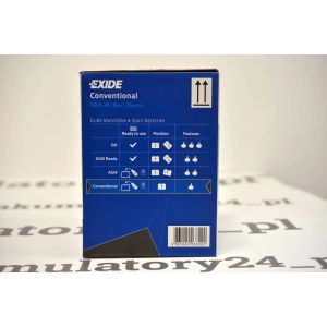EXIDE YB7L-B / EB7L-B 12V 8Ah 85A P+