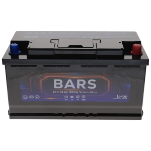 BARS Li-Ion 81Ah 980A L5 Start-Stop A Bars BLS81L5