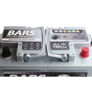 BARS PLATINUM 12V 75Ah 750A P+