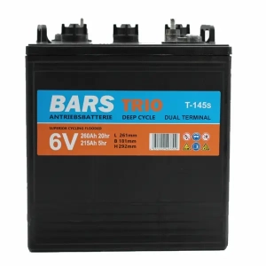 BARS TRIO T145 DEEP CYCLE - 6V 260Ah Akumulator trakcyjny T-145