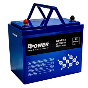 Bpower LFP12080 12V 80Ah LiFePO4 4000 cykli