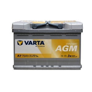VARTA DYNAMIC AGM A7 AGM 12V 70Ah 760A 570901076