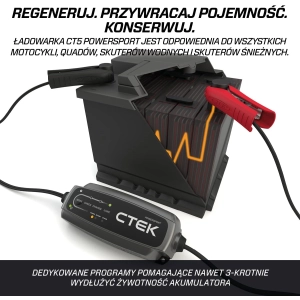 CTEK CT5 POWERSPORT (LI-ION) 40-310 ładowarka motocyklowa ct5powersport