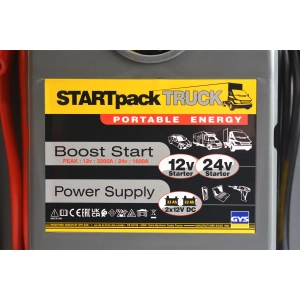GYS GYSPACK TRUCK - urządzenie rozruchowe, booster 12V, 24V, 2350A 4