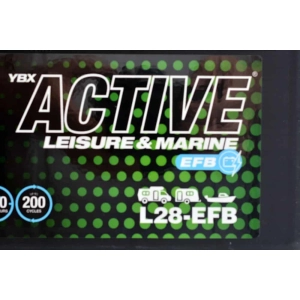 YUASA ACTIVE Leisure & Marine L28-EFB 12V 75Ah 730A