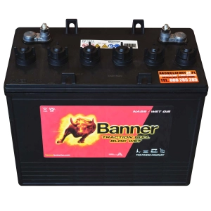 BANNER TRACTION BULL BLOCK GIS DC 1275 12V C5-120Ah C20-150Ah T-1275 Trojan T1275