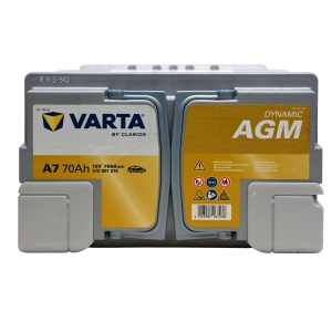 VARTA DYNAMIC AGM A7 AGM 12V 70Ah 760A 570901076