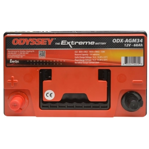 Odyssey Extreme AGM ODX-AGM34 (34 PC1500) 12V 68Ah 850A (Prąd szczytowy 1500A) AUX NISSAN