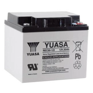 YUASA REC50-12 50Ah 12V AGM REC 50-12
