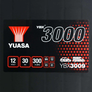 YUASA YBX3009 / 34B17L 12V 30Ah 300A P+ i-Stop YBX 3009 JAPAN