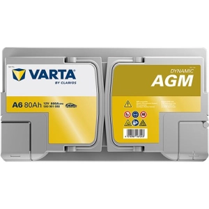 VARTA A6 12V 80Ah 800A AGM 580901080