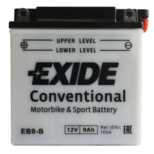 EXIDE YB9-B / 12N9-4B-1 12V 9AH 100A
