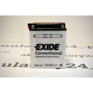EXIDE EB14-A2 / YB14-A2 12V 14Ah 145A L+