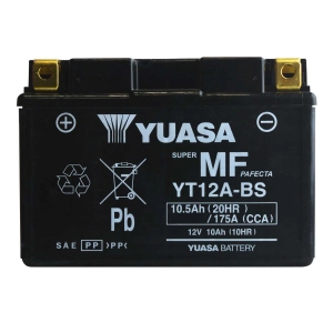 YUASA YT12A-BS 10,5Ah 175A 12V L+ CP K6 ET12A