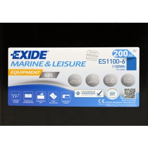 EXIDE EQUIPMENT GEL ES1100-6 200Ah ES 1100