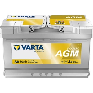 VARTA A6 12V 80Ah 800A AGM 580901080