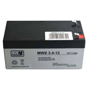 MW Power MWS 3,4-12 3,4Ah 12V AGM