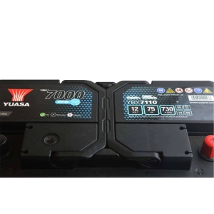 YUASA YBX 7110 START-STOP 12V 75Ah 730A P+