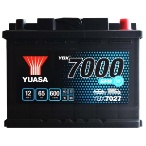 YUASA YBX 7027 EFB START-STOP 12V 65Ah 600A P+ YBX7027