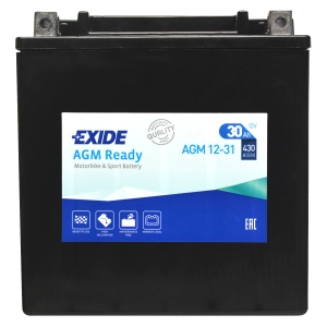 EXIDE AGM12-31 / YIX30L 12V 30AH 430A