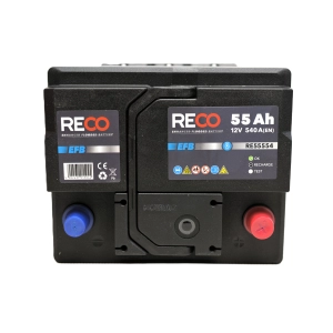 RECO EFB 12V 55Ah 540A P+ Start-Stop