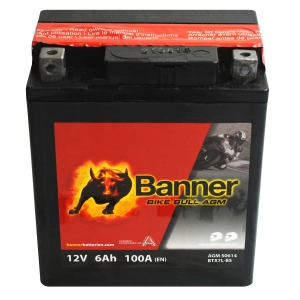 BANNER BIKE BULL YTX7L-BS 12V 6Ah 100A P+
