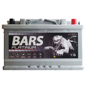 BARS PLATINUM 12V 75Ah 750A P+