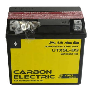 CARBON ELECTRIC YTX5L-BS 12V 4Ah 80A P+