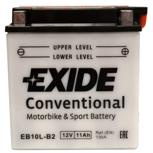EXIDE EB10L-B2 / YB10L-B2 12V 11Ah 130A P+