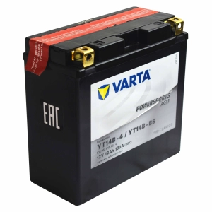 VARTA YT14B-BS YT14B-4 12V 12Ah 190A L+
