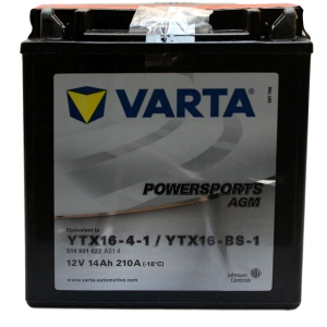 VARTA YTX16-BS / YTX16-4 akumulator motocyklowy 1