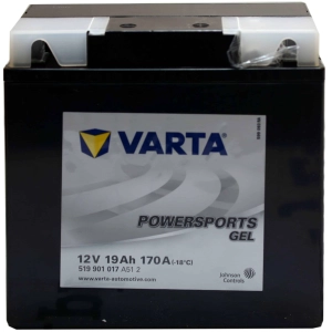 VARTA POWERSPORTS GEL 519 901 017 12V 19Ah 170A P+