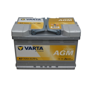 VARTA DYNAMIC AGM A7 AGM 12V 70Ah 760A 570901076