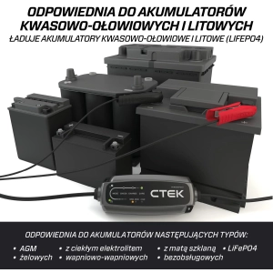 CTEK CT5 POWERSPORT (LI-ION) 40-310 ładowarka motocyklowa ct5powersport