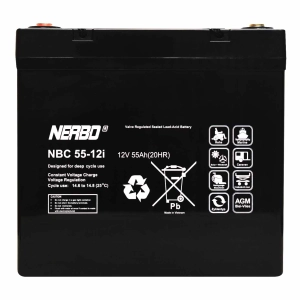 NERBO NBC 55-12i 12V 55Ah VRLA AGM