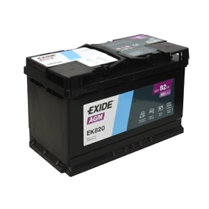EXIDE EK820 Start-Stop AGM 12V 82Ah 800A ek 820