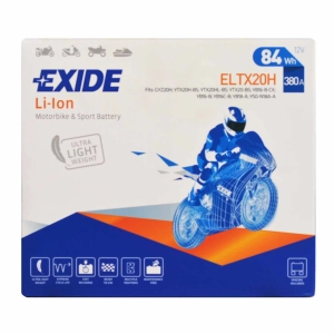 EXIDE LI-ION ELTX20H 12V 380A 84WH L+