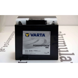VARTA POWERSPORTS GEL 519 901 017 12V 19Ah 170A P+