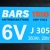 BARS TRIO J305 DEEP CYCLE - 6V 360Ah Akumulator trakcyjny J 305